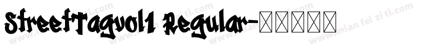 StreetTagvol1 Regular字体转换